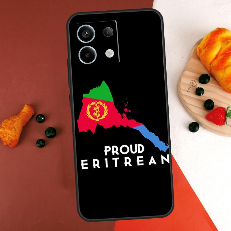 Eritrea Flag Case For Xiaomi Redmi Note 14 13 Pro 9 10 11 12 Pro 10S 11S 12S Redmi 14C 13C 10C 12C Coque