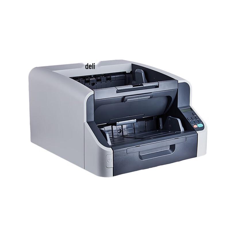 Deli Высокоскоростной сканер документов S3400, штепсель CN (адаптер в комплекте)