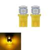 2 шт. T10 DC 12V 5SMD 5050 Ксеноновые светодиодные лампы 192 168 194 W5W 2825 158 Подсветка двери Подсветка салона KTY