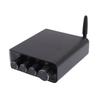 Стереоусилитель Bluetooth 5.4 USB AUX Вход 2 канала 50 Вт x 2 Hi-Fi усилитель для MP3 WAV WMA APE FLAC Вилка США