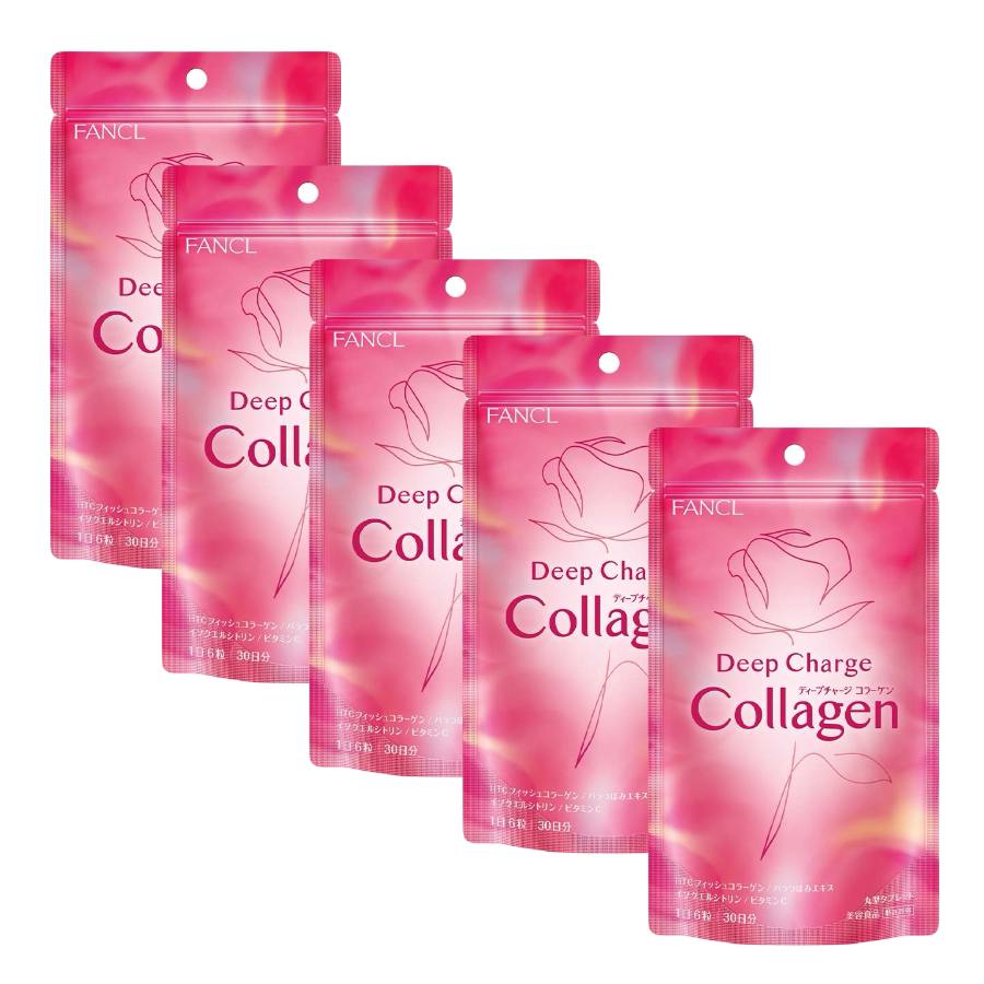 Fancl Deep Charge Collagen низкомолекулярный коллаген, 180 табл.