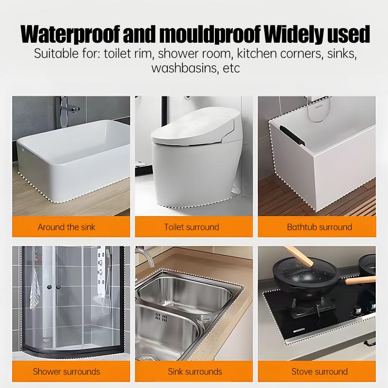 60/150 мл Пластиковый Стальной Грязевой Водостойкий Клей Кухня Ванная Комната Антиплесневый Клей Сильные Герметики Клеи Бытовой Смоляной Клей