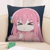 Аниме B-Bocchi The Rock Наволочка 3D Печать Полиэфирное Волокно 40*40 см Домашняя Подушка для Дивана Декоративная Подушка Подарок на Праздник