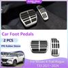 Автомобильные педали для Nissan X-Trail Rogue T33 2024~2024 Высококачественные нескользящие накладки на педали газа и тормоза без сверления из сплава