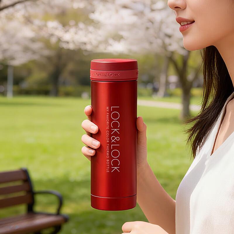 LOCK&LOCK 200ml Stainless Steel Portable Insulated Mug