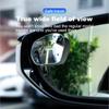 2pcs HD Frameless Rear View Mirror 360 Degree Auxiliary Mirrors Sucked Type Blind Spot Mirror  Car