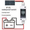 Solar Photovoltaic Cell Combiner Box AC Circuit Breaker Switch with Junction Box