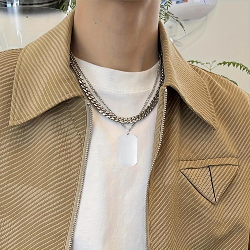 1Pc Simple Temperament Earring Jewelry Oval Shape Used For Making Necklace Stainless Steel Pendant Excellent Material Multicolor