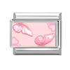 Модная розовая серия Sun Lips Глаза девочек-цветочниц Кошачья любовь Итальянский шарм Звенья Подходит для 9-миллиметрового браслета из нержавеющей стали Сделай сам Изготовление ювелирных изделий