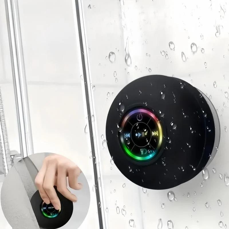 Громкая связь Bluetooth Динамик Мини Сабвуфер для Душа Водонепроницаемый Громкая Связь С Присоской Микрофон Для Ванной Бассейна Пляжа Автомобиля Телефона