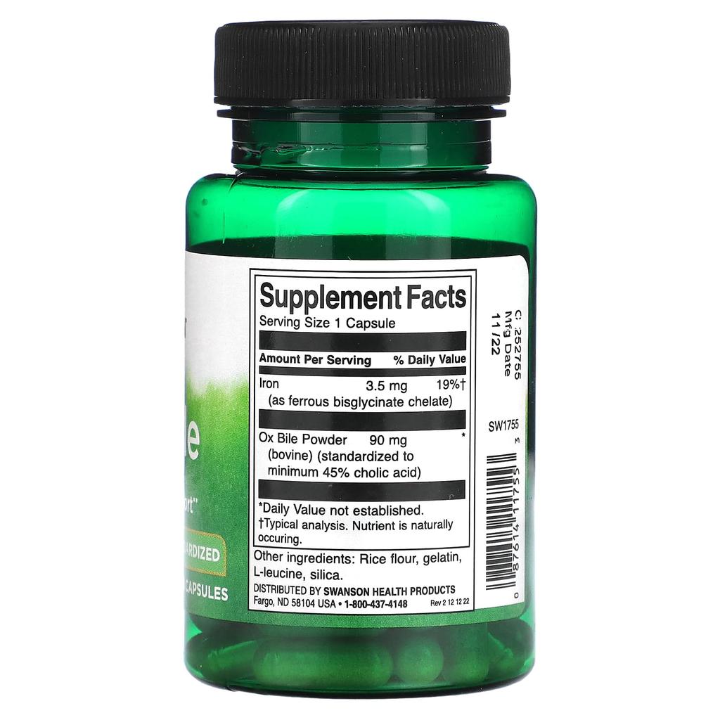 Oxbile, 90Mg, 60 Capsules