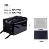 32L Extra Large Cooler Bag Car Ice Pack Insulated Thermal Lunch Pizza Fresh Food Delivery Container Refrigerator