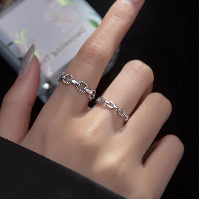 Кольцо Hip Hop Personality Twist Open Ring женское модное ретро атмосферное модное универсальное геометрическое кольцо