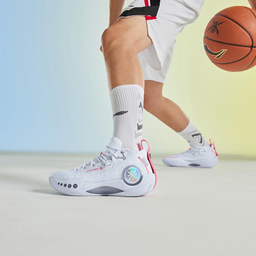 Баскетбольные кроссовки Li Ning Shadow 3 Mid top Мужские Стандартные Белые ABPT065-1