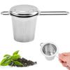 Doyime Tea Strainer [304 Stainless Steel, Ultra-Fine Mesh, Deep Type] Tea Leaf Strainer with Lid, Easy To Clean, Dishwasher Safe, for Tea, Black Tea,