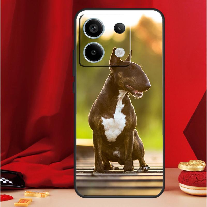 Чехол для телефона Bullterrier Bull Terrier для Xiaomi Redmi Note 13 Pro 12 11 9 10 Pro 12S 11S 10S 9S Redmi 12 10C 12C 13C