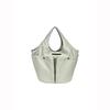 Niche Single Shoulder Underarm Bag Large Capacity Tote Bag Feminine New Korean Style Pleated Multi-Pocket Commuter Handbag