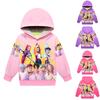 Girls Boys Hoodie Casual School Outdoor Sweatshirts For 2-12 Years Kids