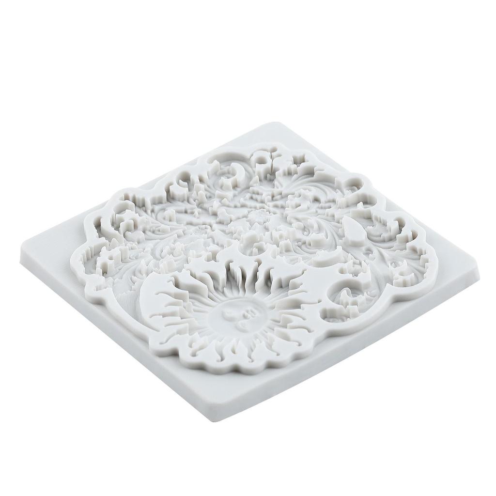 Силиконовая форма Солнце Луна Лицо Звезда Мифология Древней Греции Формы для мастики Инструменты для украшения торта Топпер для кекса Конфеты Смола Глина Шоколад Форма для гампасты