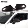 Для Toyota 86/Subaru BRZ ABS Черный/Углеродное волокно Декоративная накладка-стикер на боковое зеркало заднего вида автомобиля Внешний аксессуар
