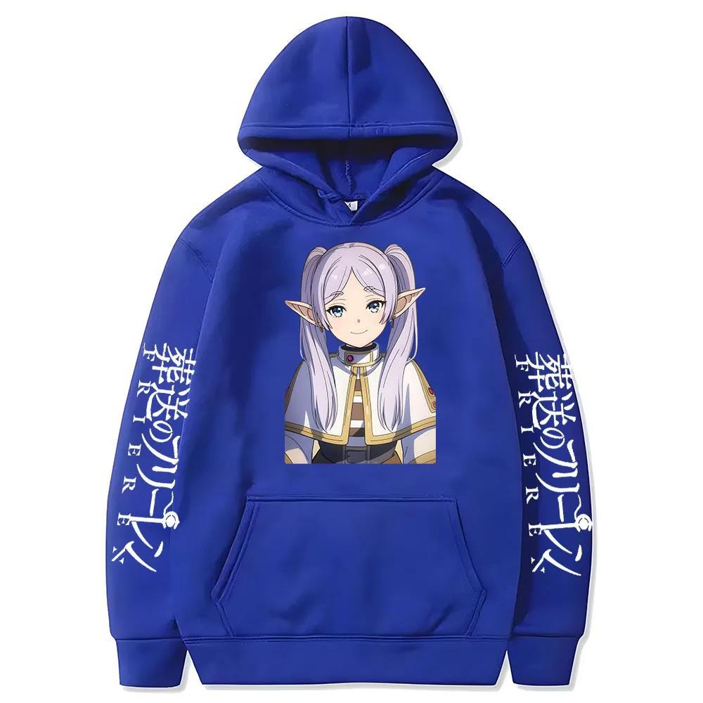 Japan Anime Frieren Beyond Journey's End Hoodies Design Men Women Sweatshirt Fleece Oversized Couples Casual Hoodies