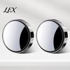Driving Blind Area Eliminator 1 Pair Car Rearview Spot Mirror, 360 Degree Adjustable Suction Cup Small Wide Angle Side Mirror Round Convex Glass