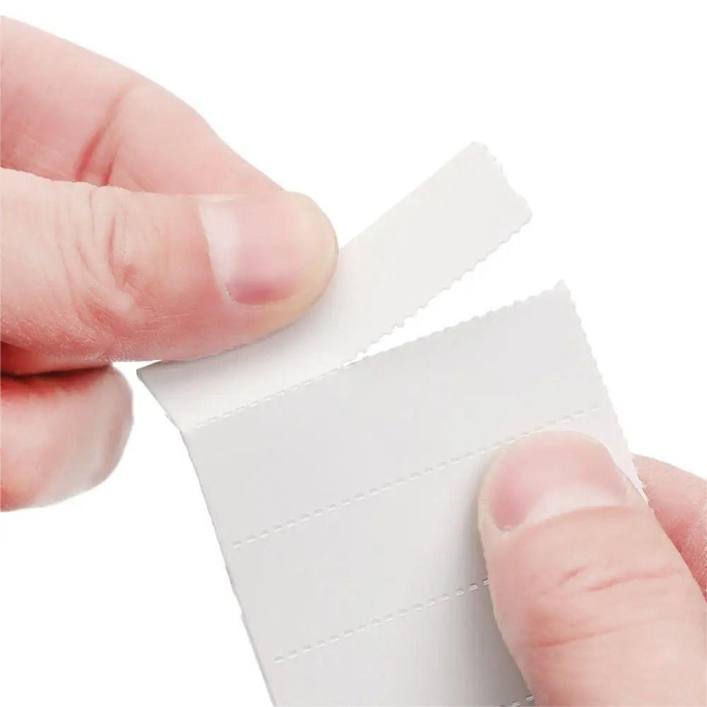 60/100Pcs PVC File Folder Tabs Distinguish Hanging Files Quick Identification Hanging File Folder Labels Clear To Read