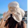 Летние солнцезащитные шляпы для женщин, УФ-шляпа, женская шляпа с защитой шеи, пляжная панама, солнцезащитная шляпа