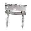 Silent tremolo bridge springs claw and hook, replaced by screw,