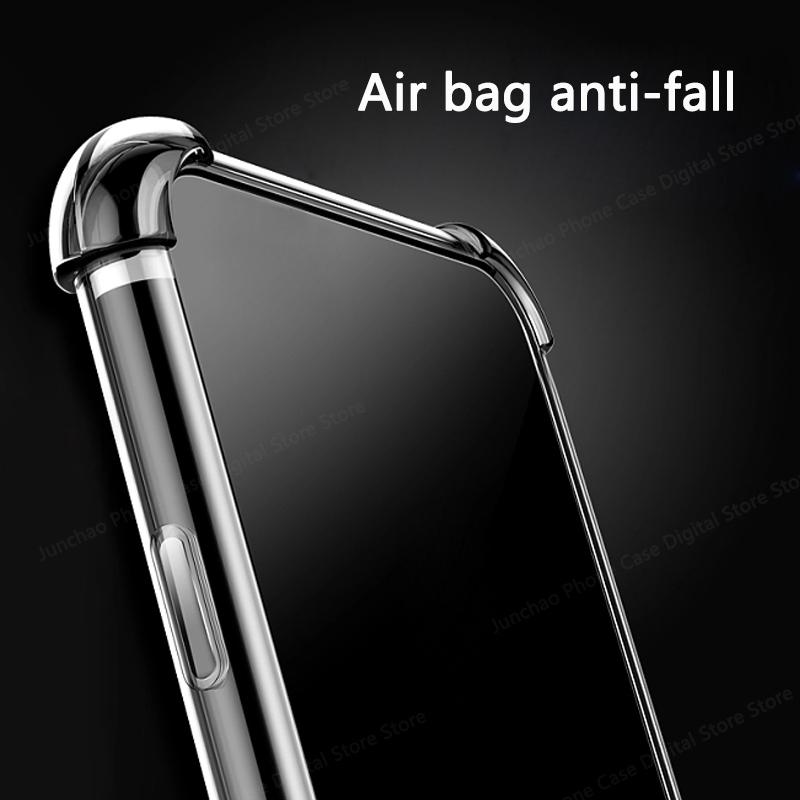Thickened Airbag Shockproof Clear Soft Tpu Phone Cases For OnePlus Nord 3 Case 5g Transparent Back Cover 6.74" CPH2491 93 Funda