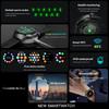 2025 Новые умные часы для здоровья для мужчин 360*360 AMOLED экран NFC GPS трекер Компас BT вызов Пульс Кислород крови IP68 Спортивные умные часы