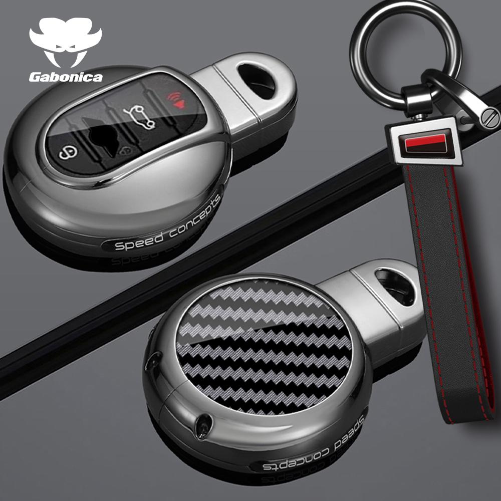 Для BMW Mini Cooper Чехол на ключ автомобиля из цинкового сплава Countryman F54 Clubman F55 Hardtop F56 F57 F60 Полный комплект защитного чехла для ключа автомобиля