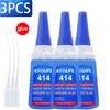 LOOLIFL414 Instant Super Glue Strong Fast Dry Universal High Strength Adhesive for diy Ceramic Metal Glass Plastic Wood Powerful