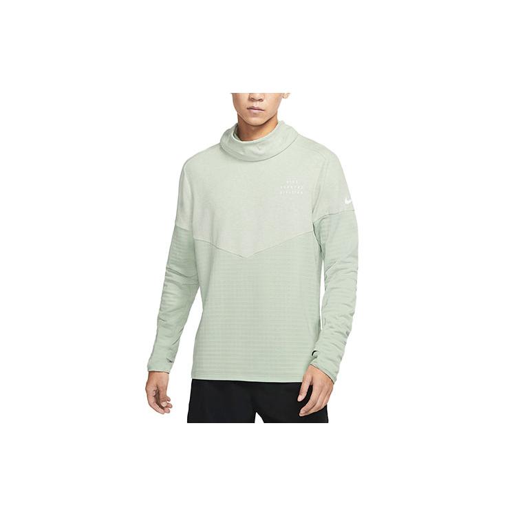 Nike Мужские футболки Аквамариновый Полуводолазка Умеренный Прямой крой DD6121-017