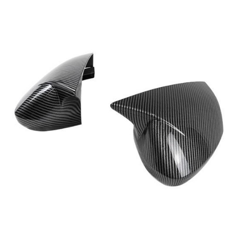Car Rearview Side Mirror Cover Fit For Kia Sportage KX5 2022 2023 2024 Wing Cap Rear View Case Trim Carbon Fiber