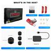 Android TPMS Внешний датчик запасного колеса Система контроля давления в шинах USB TPMS для автомобильной навигационной радиолы DVD-проигрывателя Обнаружение