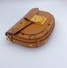 [Pre-Owned] Monogram Coated Canvas Chain Saddle Bag Mini - Excellent #PZMI0S