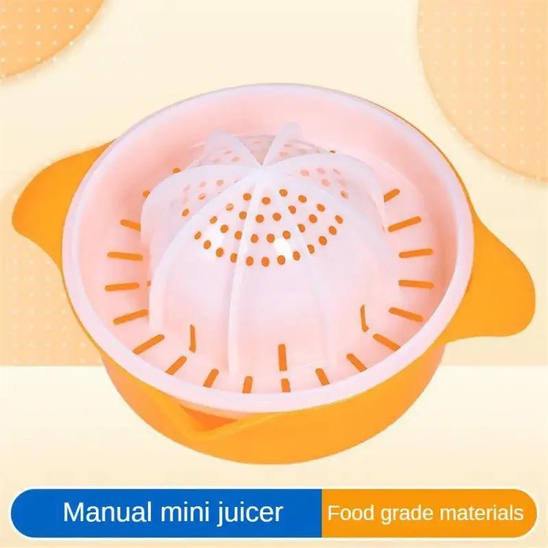 BEPAN Portable Lemon Orange Manual Juicer Plastic Fruit Tool Kitchen Accessories Tool Citrus Manual Juicer