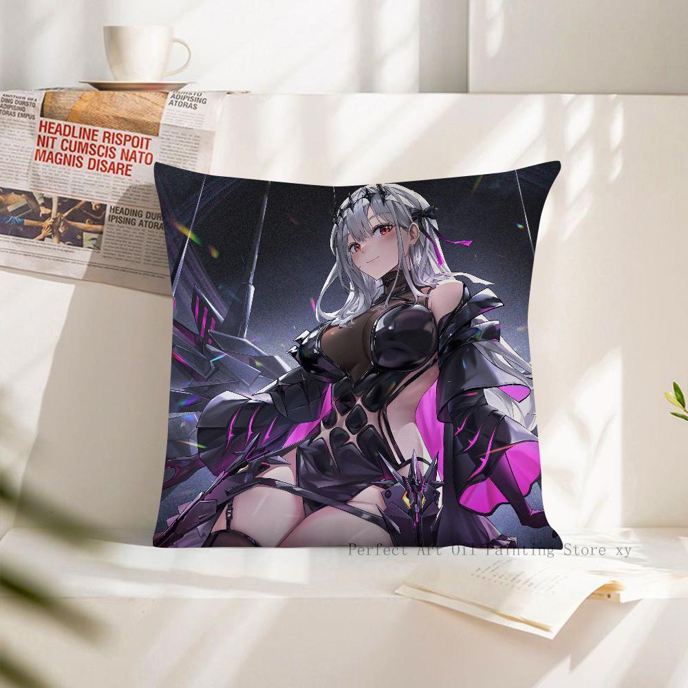 NIKKE Goddess Of Victory Игровая наволочка Модная квадратная наволочка Спальня Диван Комната Внутреннее украшение Чехол для подушки для отдыха 40x40