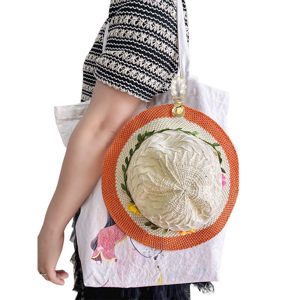 2pcs Flower Shawl Brooch Pearl Duck Clip Clasps Trendy Sweater Blouse Pin Four Seasons