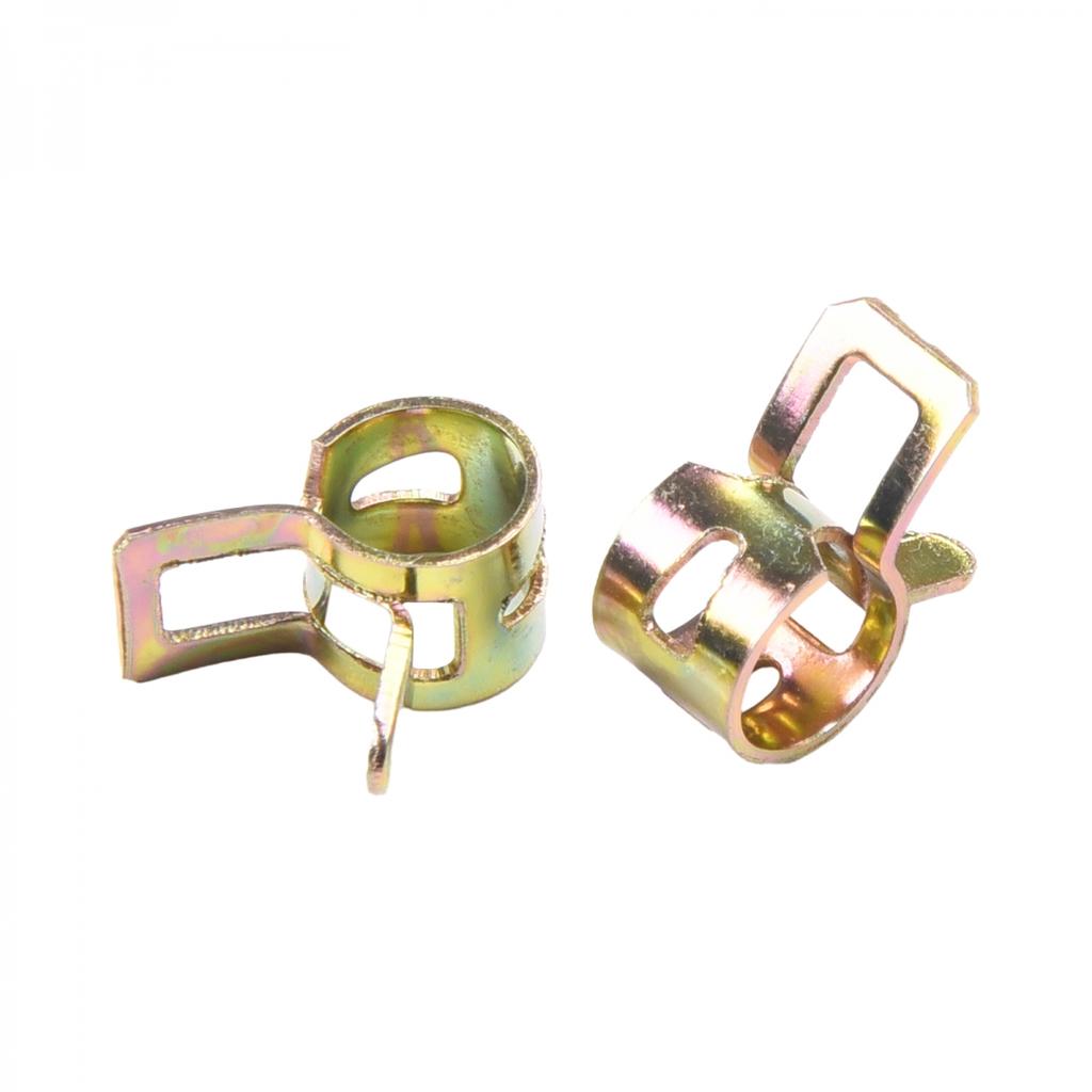 Пружинные зажимы для водопроводных труб, упаковка из 10 шт., равномерно распределяют давление