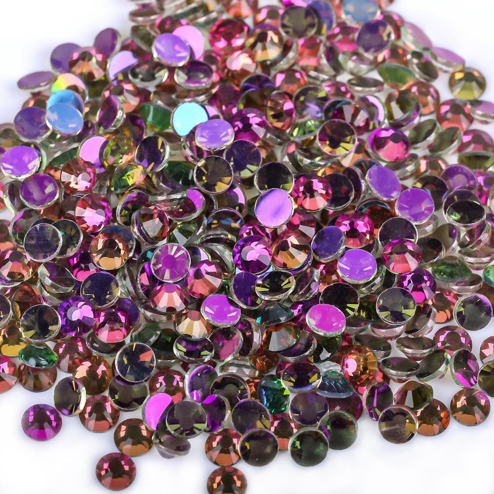 Weichen Aurora Diamond Series Флуоресцентный Бриллиантовое Стекло Стразы Неон, Светящиеся Украшения для Ногтей Аксессуары для Ногтей и Мобильных Телефонов