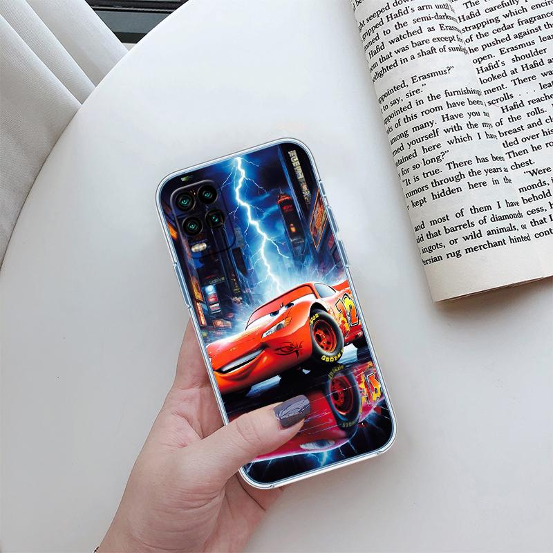 Чехол для телефона 'Молния МакКуин' прозрачный для Motorola Moto G7 G8 G9 G84 G85 G73 G24 G15 Z2 Play Power Plus