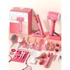 Hair Salon Toys for Girls, Dress Up Beauty Hair Stylist Toy Kit , Hair Dryer, Curling Iron, Mirror, Scissors Styling Accessories