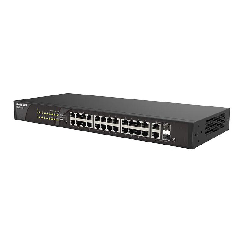 Ruijie RG-ES126S V2 24-Port 100M Unmanaged PoE Network Switch