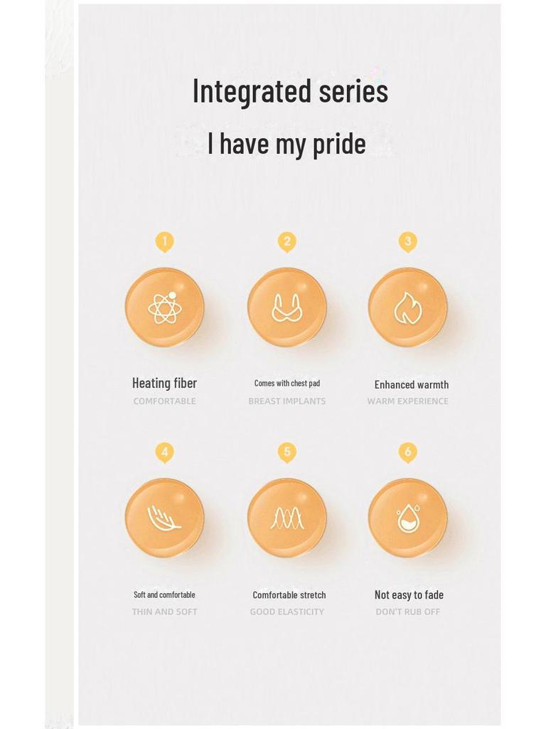 Женский термотоп из немецкого бархата с длинными рукавами и нагрудной накладкой, бесшовный, с круглым вырезом, большой размер