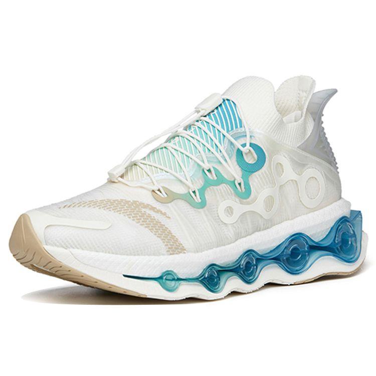 Anta Кроссовки Energy Ring легкие амортизирующие с низким верхом мужские кроссовки серебристо-зеленые 112215559-3