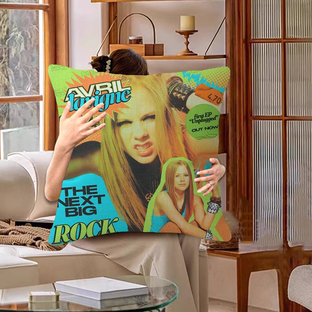 A-Avril Singer R-Ramona Lavigne Наволочка мультфильм Подарок Чехол для подушки Спальня Дом Диван Стул Сиденье Декор наволочка