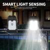 Солнечные клипсовые светильники 3 режима IP65 Водонепроницаемые Супер яркие С датчиком движения Теплый свет Энергосбережение Садовый настенный светильник