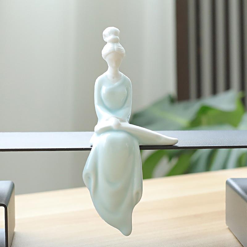 1 шт. Орнамент Чайный домик Красота Орнамент Керамические поделки Чай Домашнее Животное Досуг Горничная